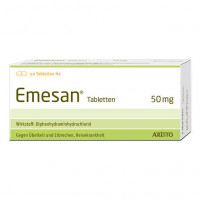 Препарат при тошноте и рвоте EMESAN Tabletten 50 шт Aristo Pharma
